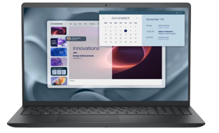 Dell Pro 15 Essential laptop front view